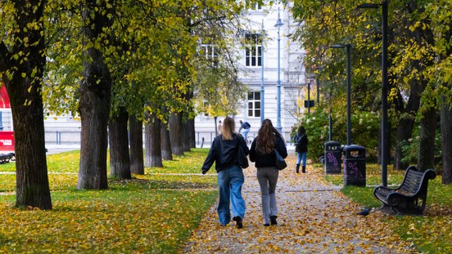 Spalis dar leis pasidžiaugti šiluma: temperatūra pasieks 17 laipsnių