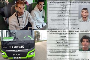 Dviejų egiptiečių kelionė iš Latvijos į Vokietiją baigėsi Pasvalio rajone