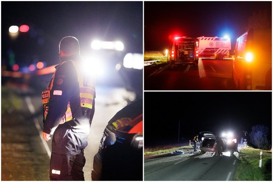 Per susidūrimą su automobiliu greta Vilniaus žuvo jaunas motociklininkas