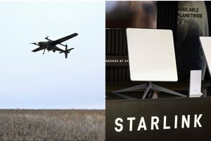 „Dronai krito iš dangaus“: dėl „Starshield“ apribojimų – milijoniniai Ukrainos nuostoliai