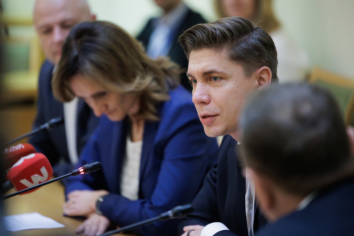 Viktorija Čmilytė-Nielsen, Mindaugas Sinkevičius.