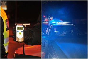 Girti Kauno vairuotojai daužė automobilius ir vartė tvoras