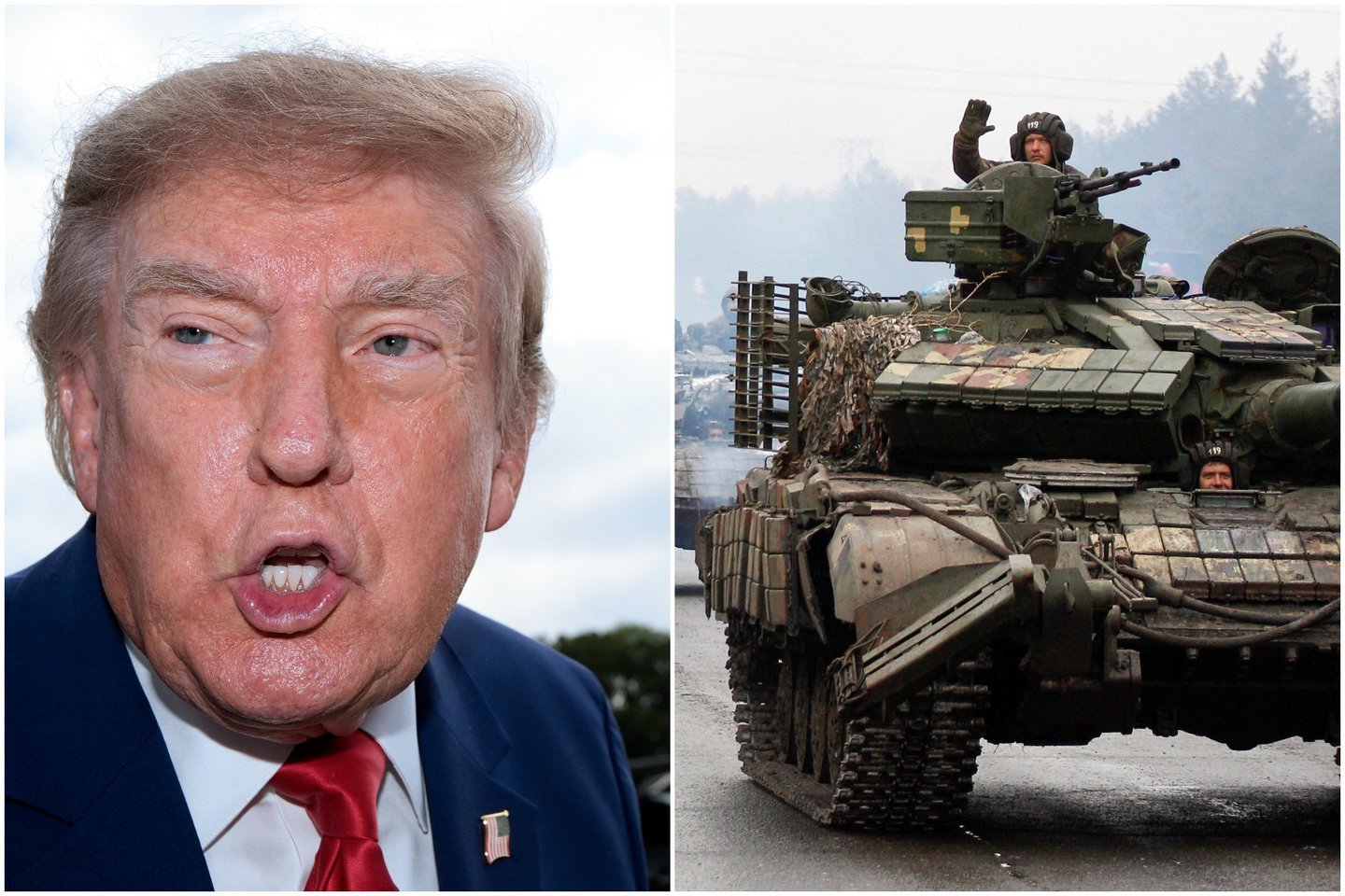 D. Trumpas vėl prisiminė nesėkmingą Rusijos puolimą: dėmesio centre – paslaptingas generolas.