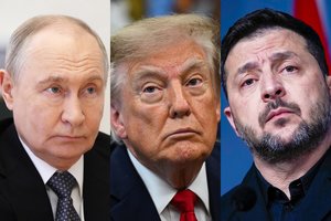 V. Putinui – komplimentai, Ukrainai – spaudimas: kokį žaidimą žaidžia D. Trumpas?