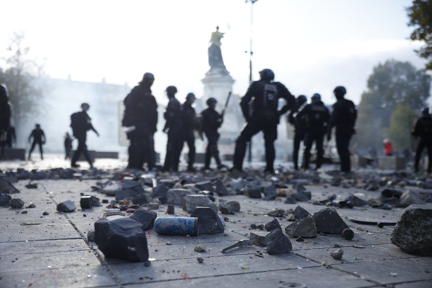 Protestai Prancūzijoje.