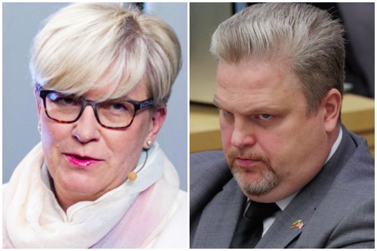 T. Valiui – negailestinga I. Šimonytės kritika: šito dalyko kaina bus gana didelė