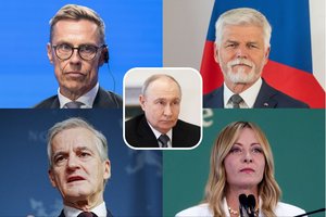 Europa ieško, kas derėtųsi su V. Putinu: „The Telegraph“ atskleidė kandidatus
