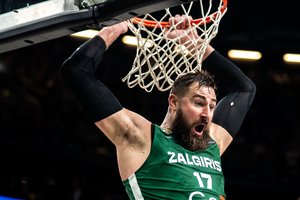 „Žalgiris“ triuškinamai išraškė ASVEL riešutą – sužaidė rezultatyviausią Eurolygos mačą