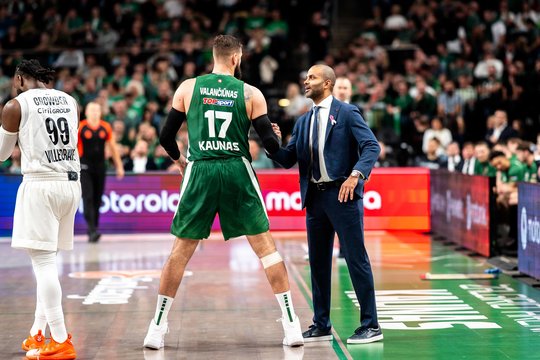 Prancūzijoje spardomas žaliame Kauno katile paskendęs ASVEL: „Lietuva yra daugiau negu Europos krepšinio galiūnė“