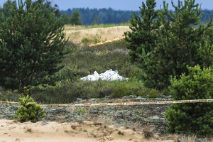 Latvijoje rastas nukritęs bepilotis dronas