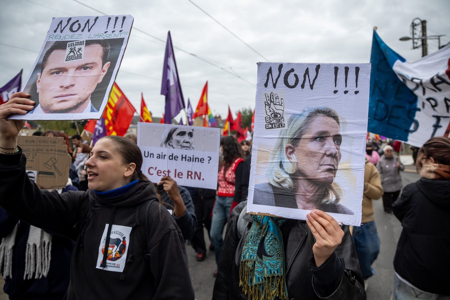 Protestai Prancūzijoje.