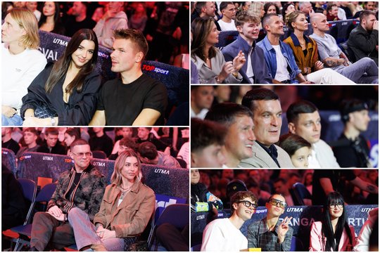 UTMA vakare – žinomi veidai: kovas stebėjo ir Maria Randers su sužadėtiniu