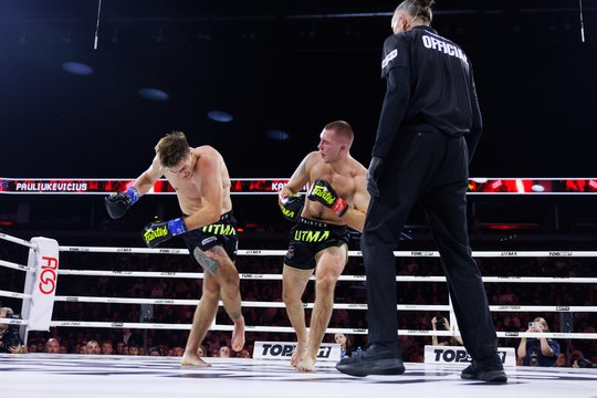 UTMA 20 turnyro Vilniuje vinis: „sunkiais“ smūgiais I. Pauliukevičius po keturių nokdaunų palaužė N. Kanišauską