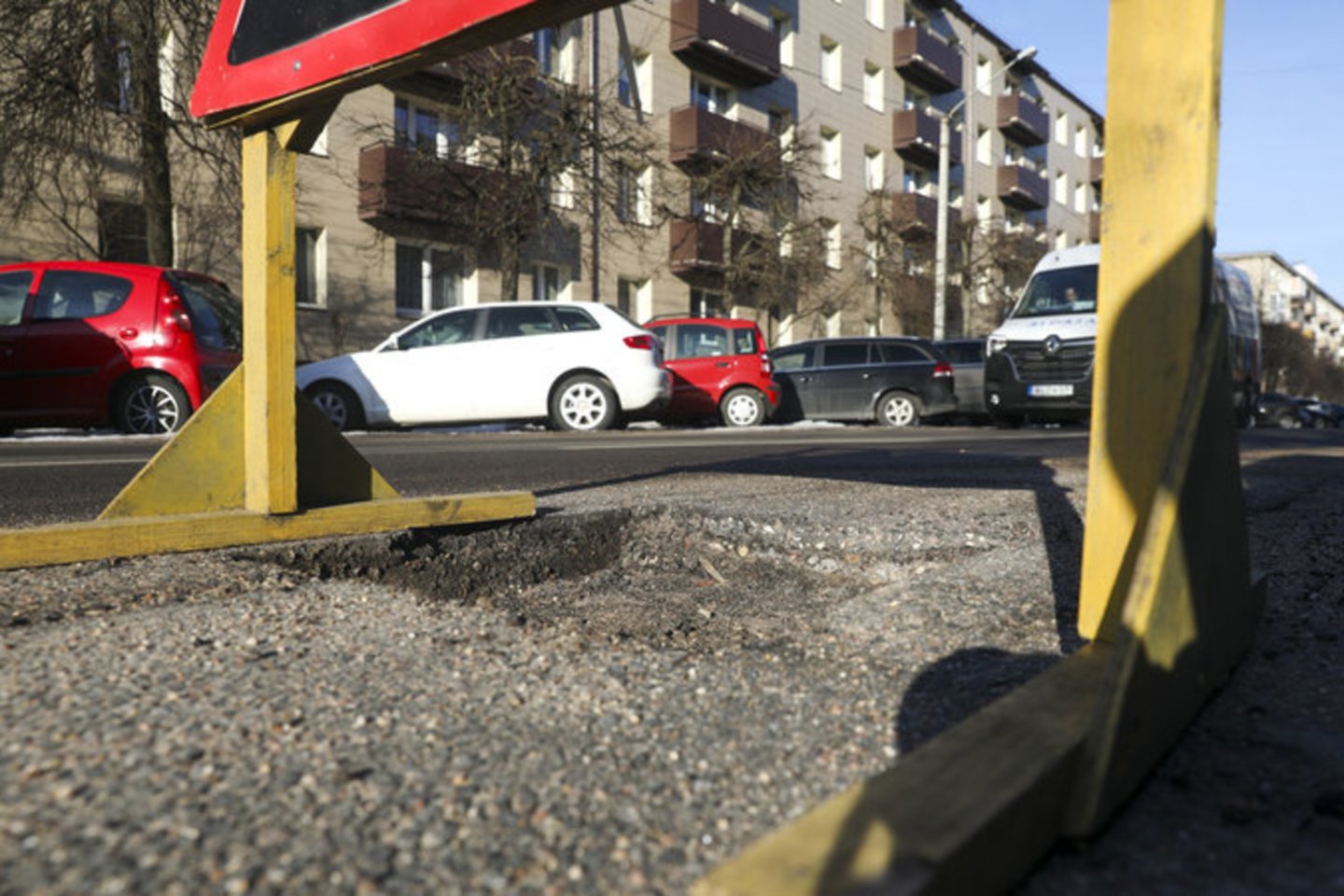 Seime svarstomame 2027 m. valstybės biudžeto projekte numatomas mažesnis nei šiemet finansavimas keliams.