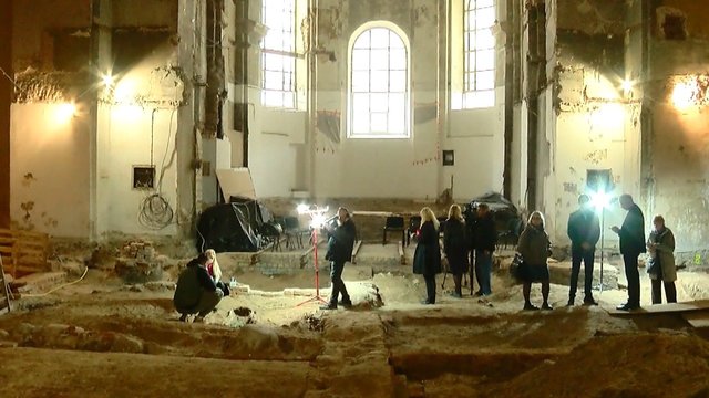 Kauno dominikonų bažnyčioje atgimsta istorija: atskleisti šimtmečių senumo radiniai