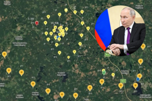 V. Putino paranoja: palydovinės nuotraukos atskleidė, kas vyksta aplink jo rezidenciją