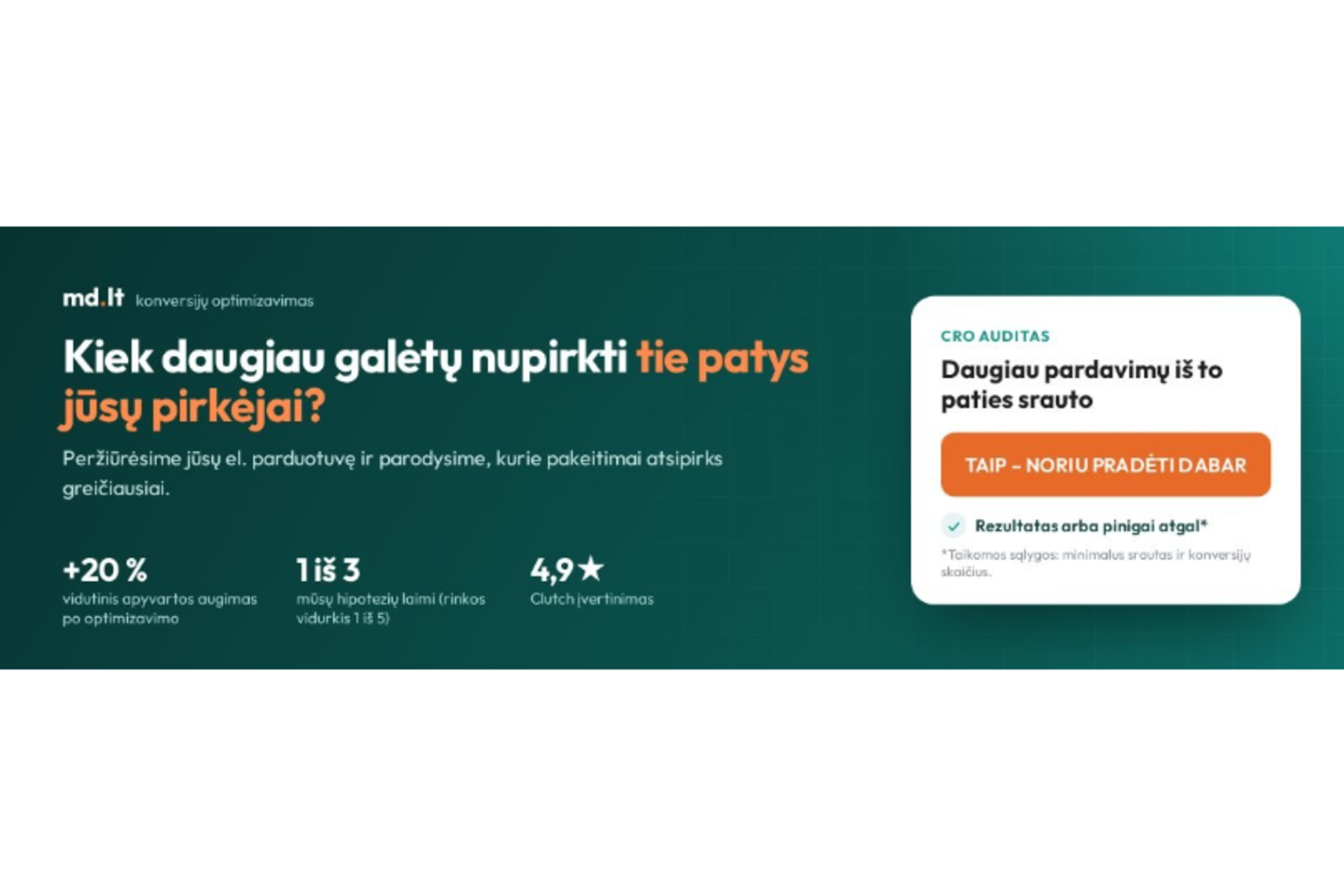 Kiek daugiau galėtų nupirkti tie patys jūsų pirkėjai?<br> md.lt nuotr.