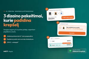 3 paprasti dizaino pakeitimai, kurie iškart padidina svetainės pajamas