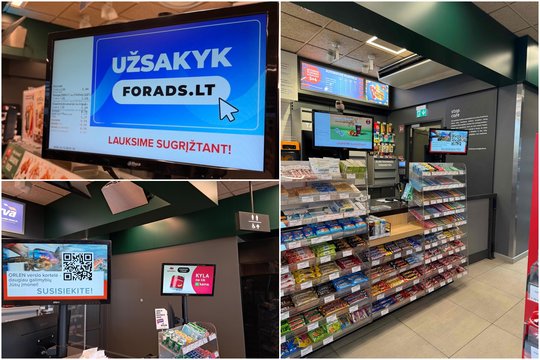 Kol vairuotojai perka kavą, reklamos verslas skaičiuoja jų dėmesį: nauja reklamos valiuta
