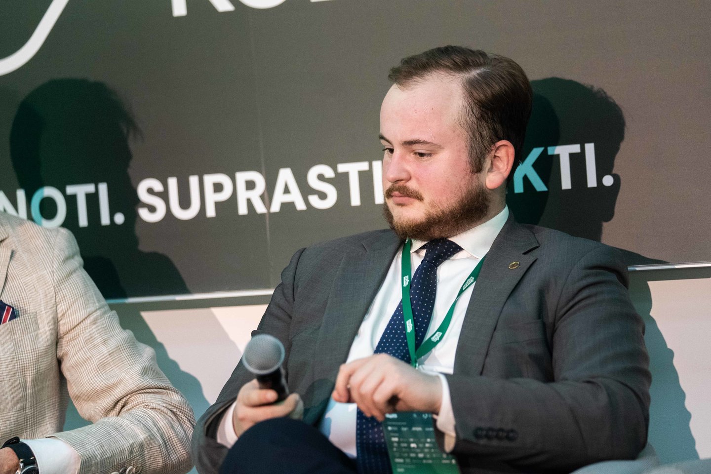 LiJot prezidentas Umberto Masi.<br> G.Bitvinsko nuotr.