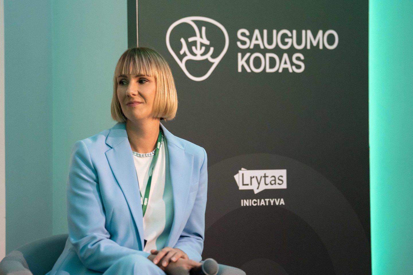 Verslo psichologė, skaitmeninės gerovės ekspertė Lina Žemaitytė-Kirkman.<br> G.Bitvinsko nuotr.