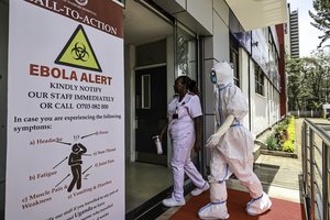 Ebolos virusu užsikrėtusi Šveicarijos pilietė iš Nigerijos išskraidinta į Šveicariją