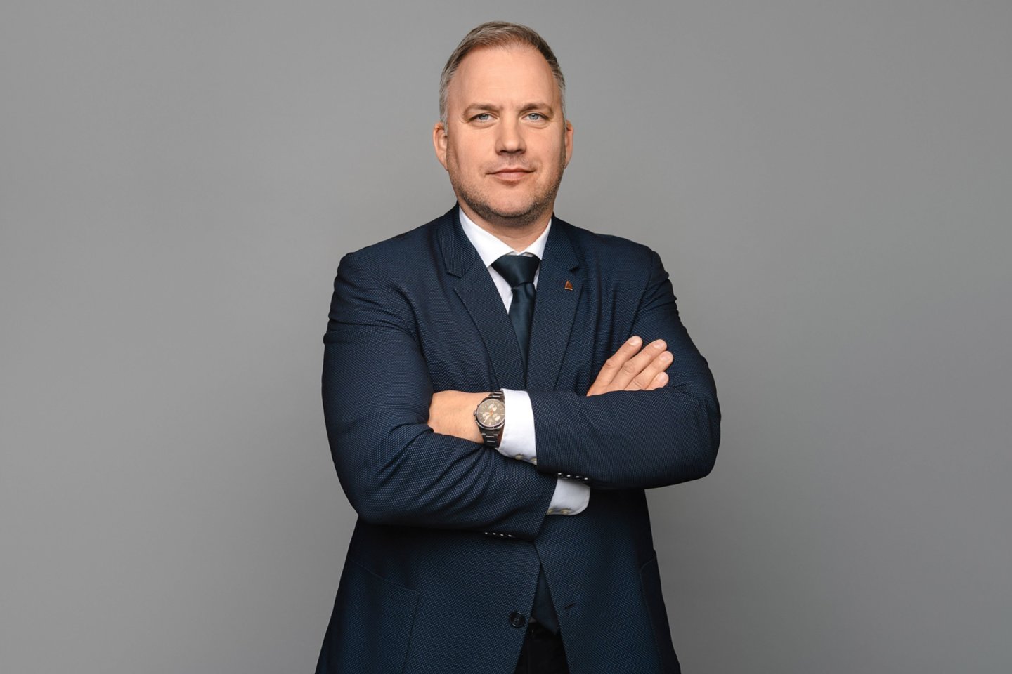 BTA draudimo Transporto draudimo žalų skyriaus vadovas Andrius Gasparavičius.<br> BTA archyvo nuotr.