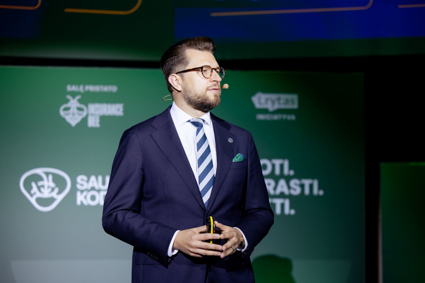 Energetikos ministras Lukas Savickas.