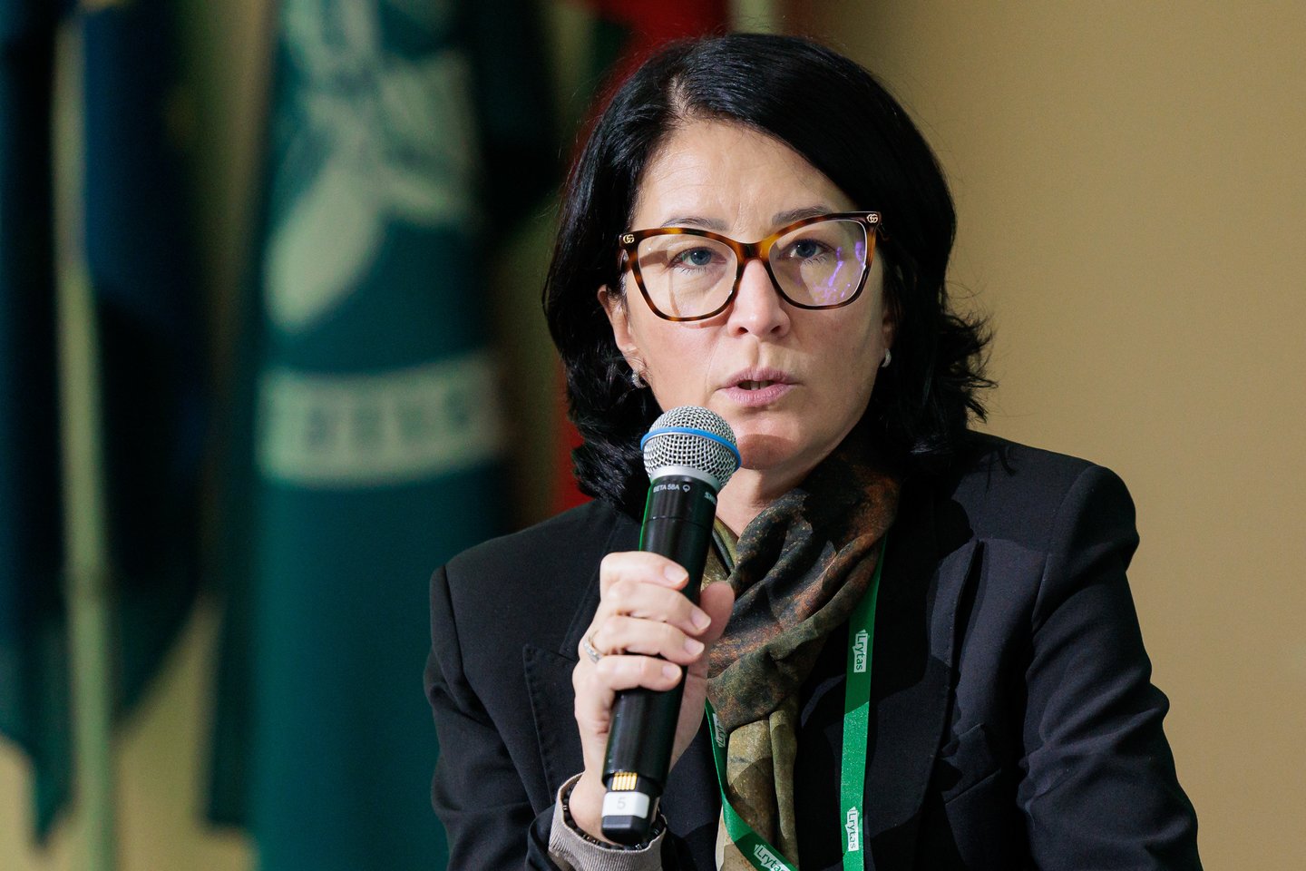 Lietuvos verslo konfederacijos viceprezidentė Dovilė Burgienė.<br> V.Skaraičio nuotr.