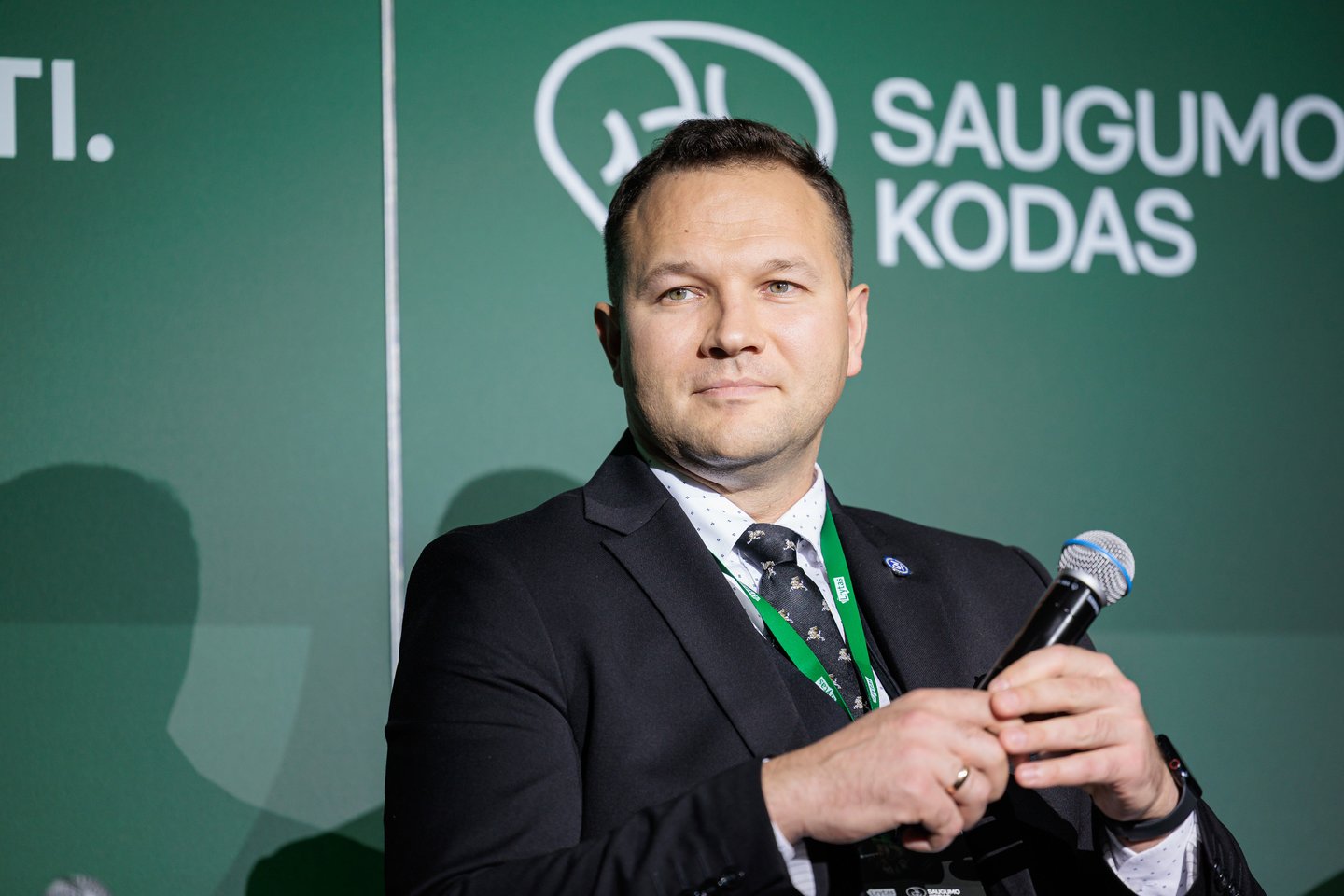 Ekonomikos ir inovacijų ministras Edvinas Grikšas.<br> V.Skaraičio nuotr.