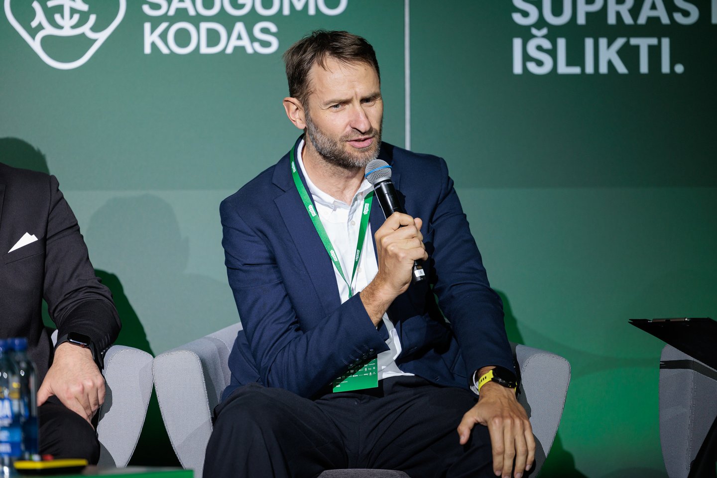 „Investuok Lietuvoje“ vadovas Elijus Čivilis.<br> V.Skaraičio nuotr.
