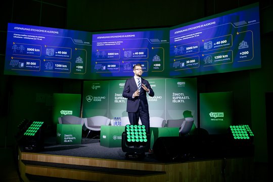Ukrainos pamokos ir audrų padariniai: L. Savickas apie tai, kaip keisis Lietuvos energetikos saugumas