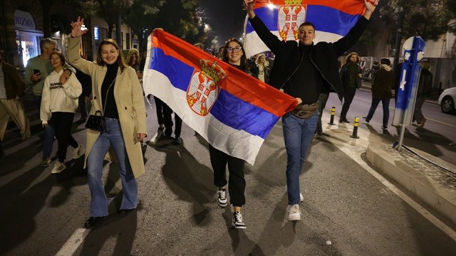 Ž. Pavilionis įvertino istorinį lūžį Serbijoje: tikėtina, kad nebus viskas taip paprasta
