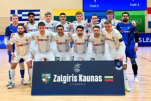 „Kauno Žalgiris“ pergale pradėjo UEFA Futsal Čempionų lygos pagrindinį etapą