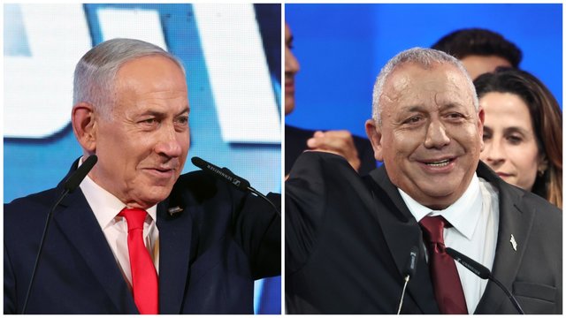 Po įtemptų rinkimų Izraelyje – skambūs B. Netanyahu ir jo varžovo pareiškimai