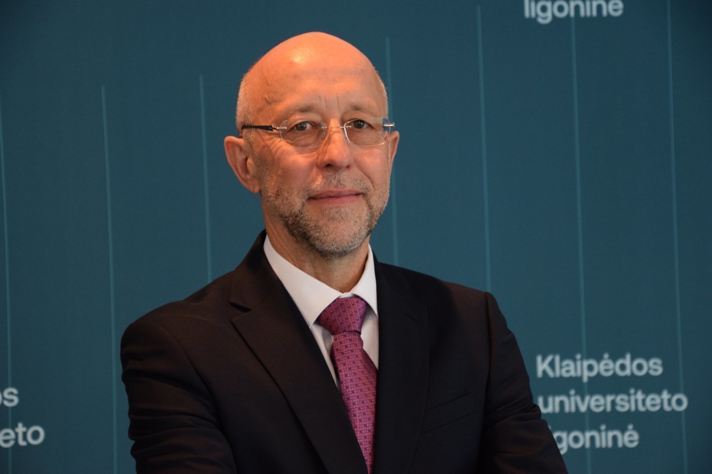 Klaipėdos universiteto ligoninės (KUL) direktorius Audrius Šimaitis.<br>KUL nuotr.