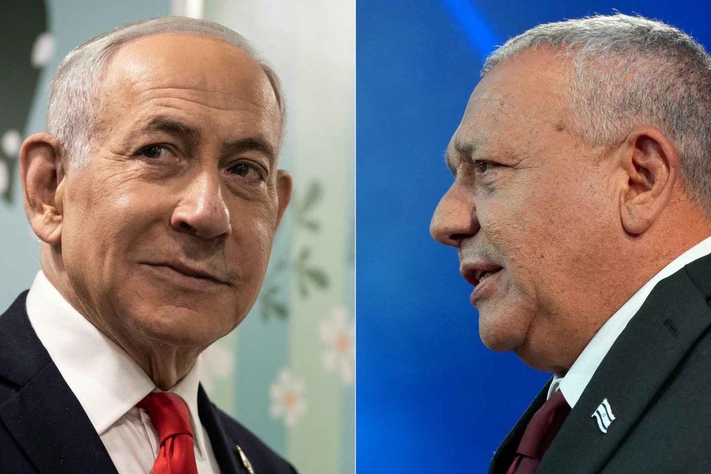 B. Netanyahu ir G. Eisenkotas.