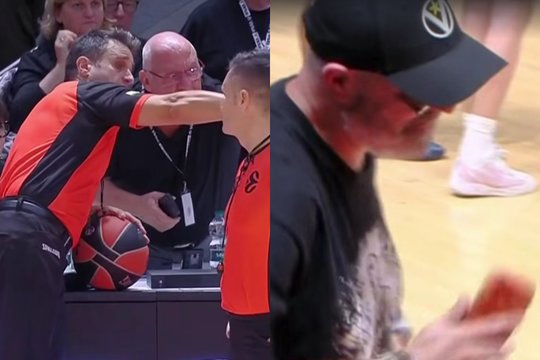 Dėmesį atkreipęs „Žalgirio“ rungtynių epizodas – įsikišo net „Virtus“ viceprezidentas