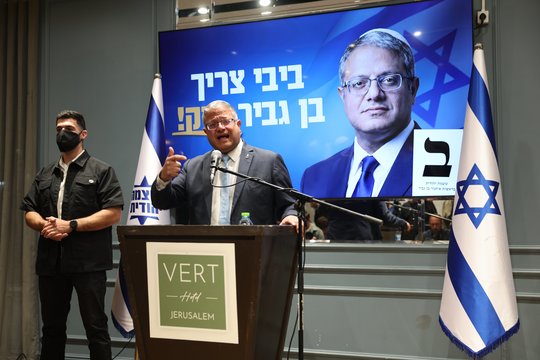 Po rinkimų Izraelyje – šokiruojantis kraštutinių dešiniųjų ministro raginimas