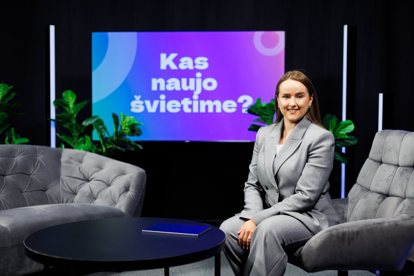 Švietimo organizacijos „Švietimas #1“ vadovė Laura Masliauskaitė.<br> T.Bauro nuotr.