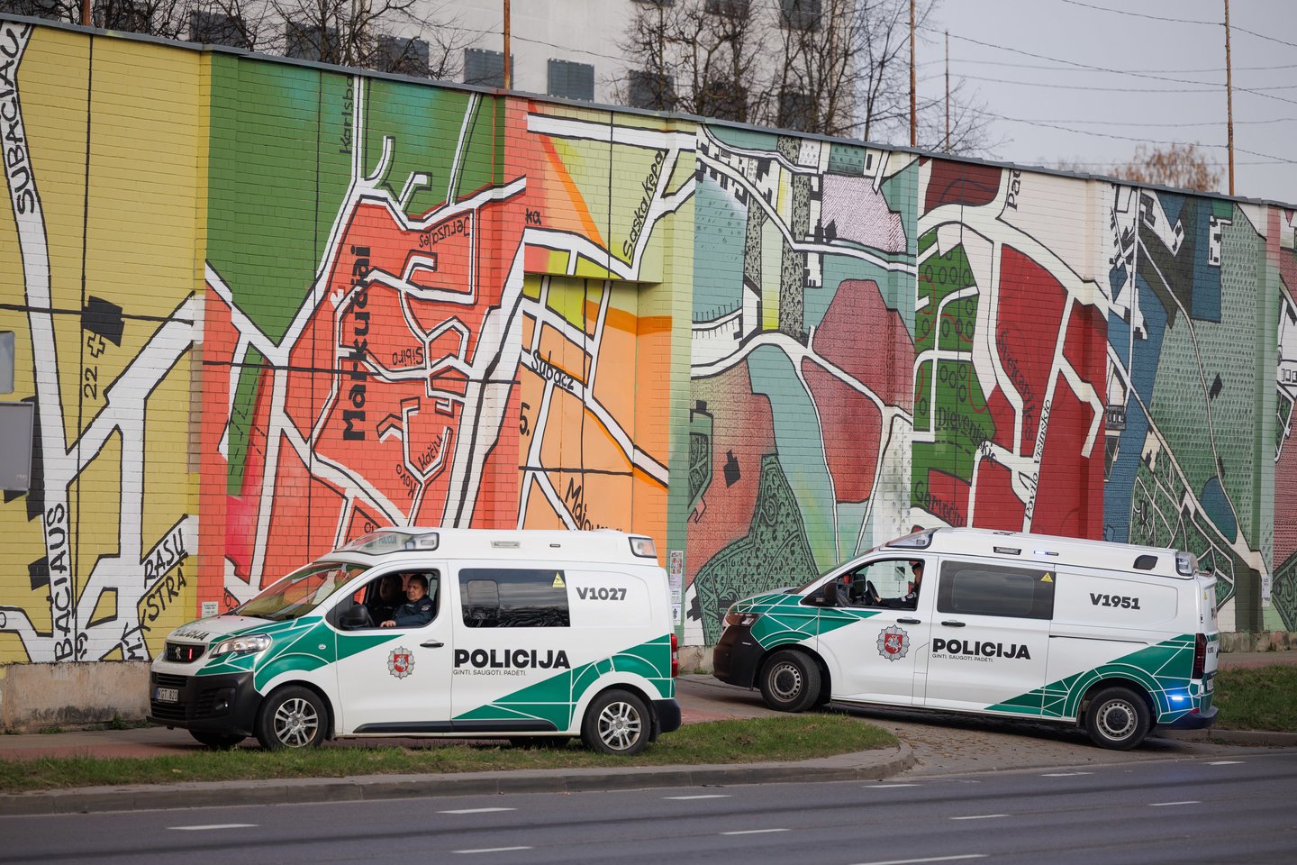 Pratybos prie Vilniaus kalėjimo. <br> V. Skaraičio nuotr.