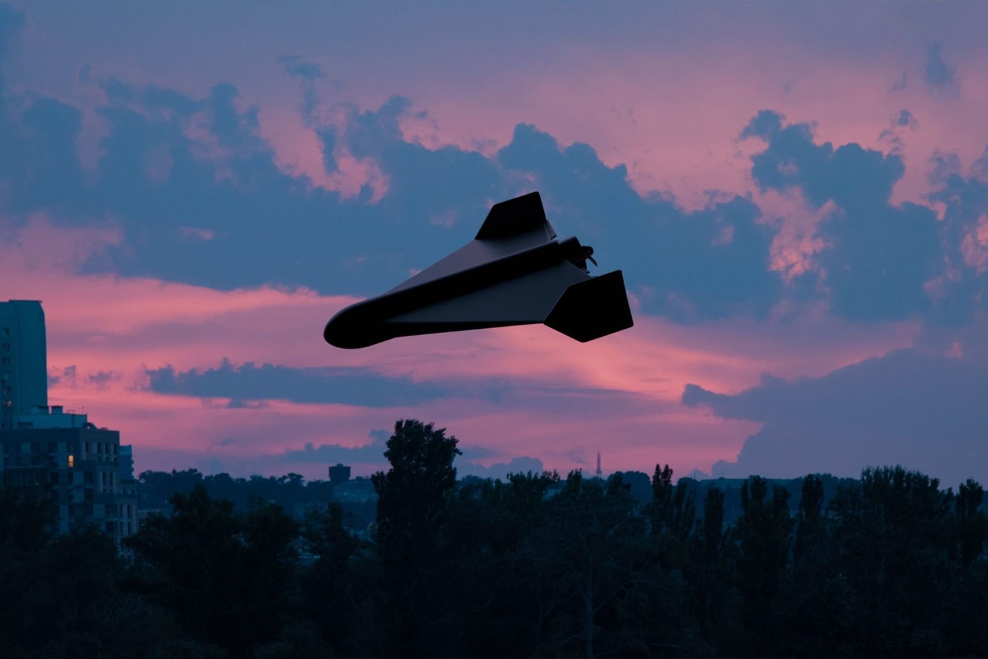 Rusijos reaktyviniai atakos dronai „Geran-5“ jau pasiekia 1000 km/h greitį (asociatyvinė iliustr.).