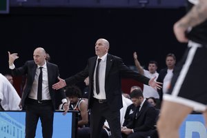 „Partizan“ treneris prieš dvikovą su „Žalgiriu“ išskyrė tris žaidėjus