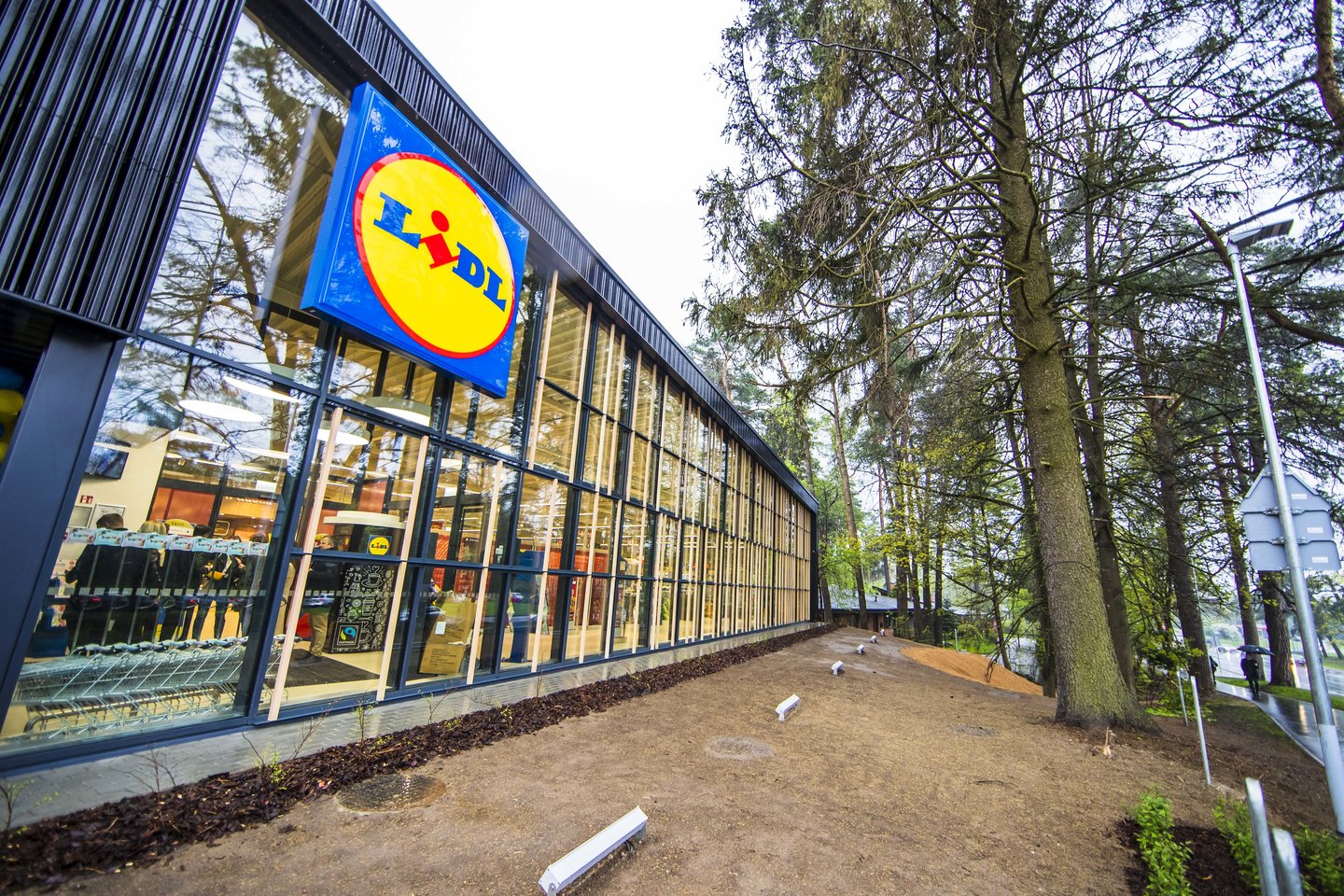 „Lidl“ parduotuvė.