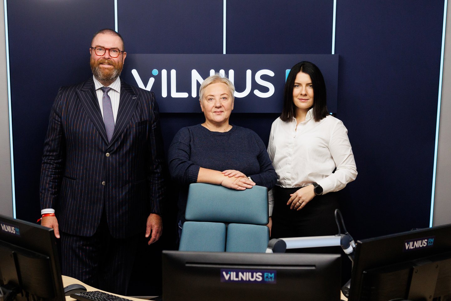 Marius Dubnikovas, Jūratė Pilibaitienė, Greta Ališauskaitė-Bagušauskienė.
