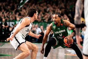 Trečioji iš eilės! „Žalgiris“ Kaune nuplėšė Serbijos krepšinio milžino skalpą