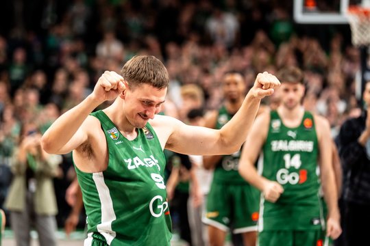 Trečioji iš eilės! „Žalgiris“ Kaune nuplėšė Serbijos krepšinio milžino skalpą
