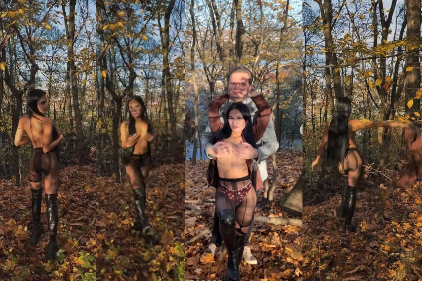 Po pikantiškų žmonos nuotraukų – dar daugiau: G. Volkavičius parodė fotosesijos užkulisius.