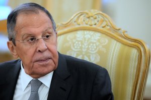 S. Lavrovas teigia „neblogai“ pasikalbėjęs su M. Rubio