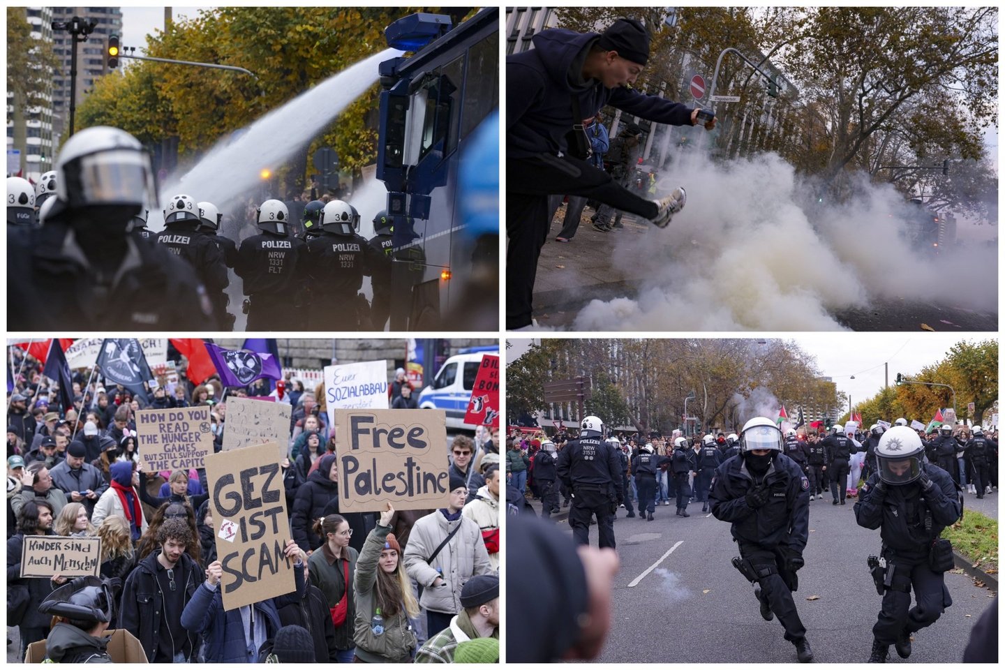 Protestai Europoje.